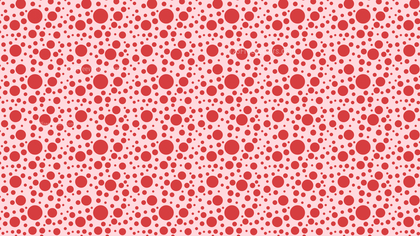 Pink Seamless Random Scattered Dots Pattern Design