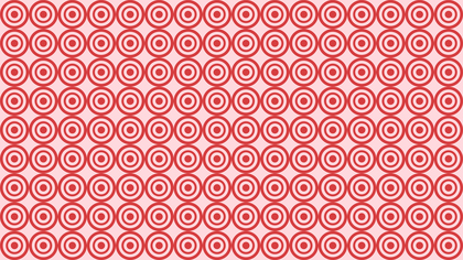 Pink Seamless Concentric Circles Pattern Background