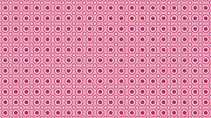 Pink Geometric Circle Pattern Background Vector Graphic