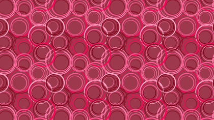 Pink Circle Background Pattern