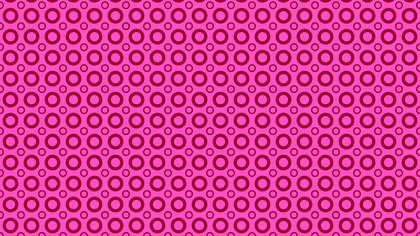 Rose Pink Circle Background Pattern Illustrator