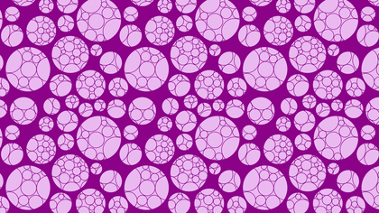 Purple Seamless Circle Pattern