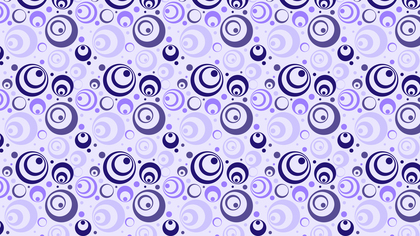 Purple Seamless Geometric Circle Background Pattern Vector Art