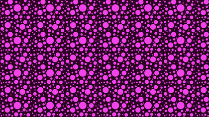 Purple Seamless Random Scattered Dots Pattern