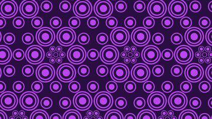 Purple Geometric Circle Background Pattern Vector Illustration