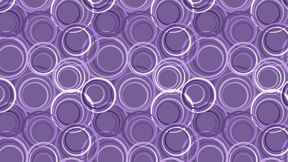 Purple Seamless Circle Pattern Vector
