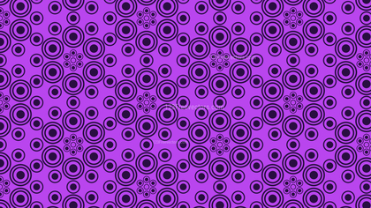 Purple Seamless Circle Pattern Background Vector Art