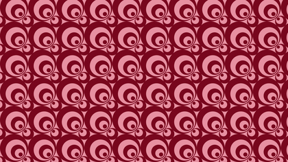 Red Geometric Circle Pattern Background Graphic