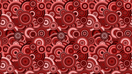 Dark Red Seamless Overlapping Concentric Circles Pattern Background Illustration