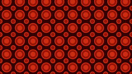 Dark Red Circle Background Pattern