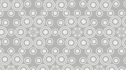 White Circle Pattern Background Vector Image