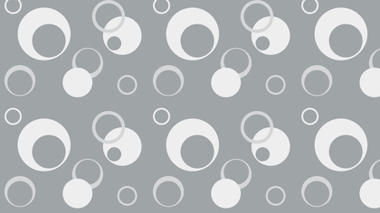 White Geometric Circle Background Pattern Vector Art