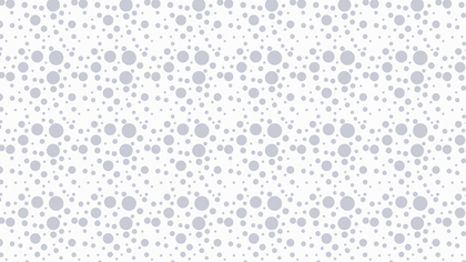 White Seamless Random Scattered Dots Pattern Graphic