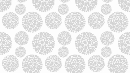 White Seamless Dotted Circles Pattern Background Illustration