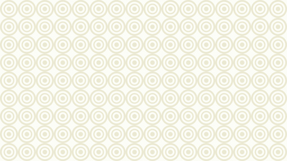 White Seamless Geometric Circle Background Pattern Vector Art