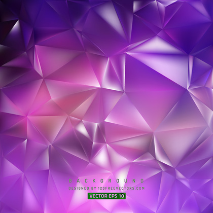 Purple Geometric Polygon Background