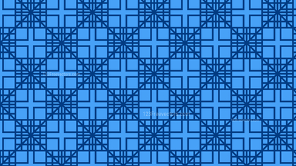 Blue Seamless Square Pattern Background Vector Art