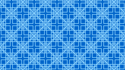 Blue Square Pattern