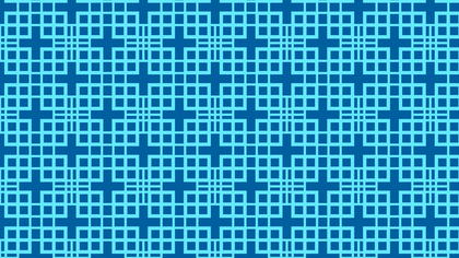 Blue Seamless Geometric Square Pattern Background