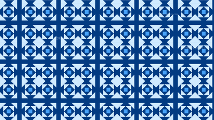 Blue Geometric Square Pattern Vector Art