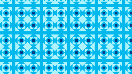 Blue Geometric Square Background Pattern Illustration
