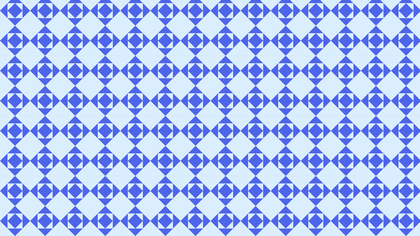 Blue Seamless Geometric Square Pattern