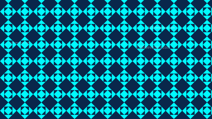 Blue Seamless Geometric Square Background Pattern