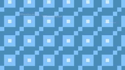 Blue Geometric Square Pattern Image