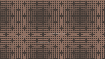 Dark Brown Seamless Square Background Pattern