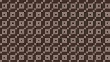Dark Brown Seamless Square Pattern Background