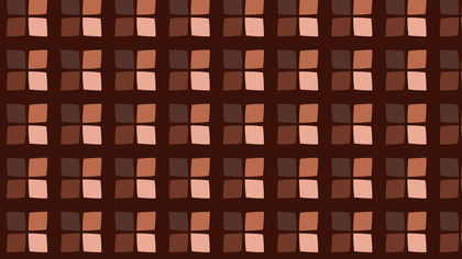 Dark Brown Square Pattern Background Illustration