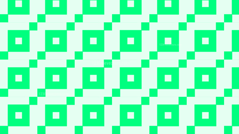 Spring Green Square Background Pattern Vector