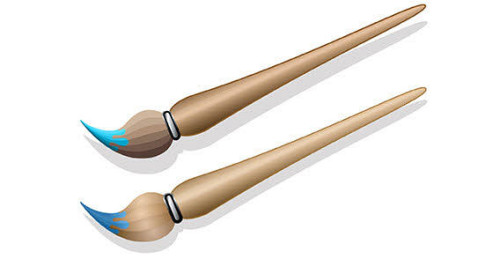Paint Brush Vector Art