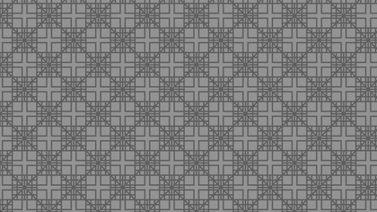 Dark Grey Seamless Square Pattern