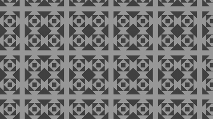 Dark Grey Square Background Pattern