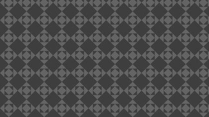 Dark Grey Seamless Geometric Square Pattern Background