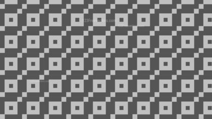 Dark Grey Seamless Square Pattern Background Vector Image