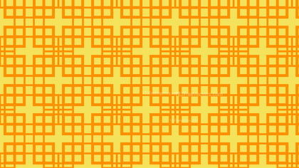 Amber Color Geometric Square Pattern Background