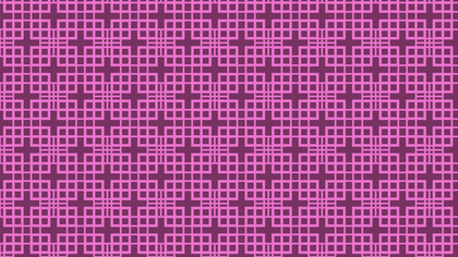 Pink Geometric Square Pattern