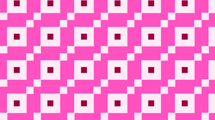 Rose Pink Square Background Pattern Design