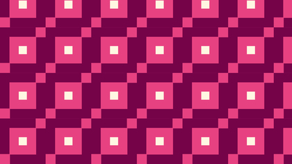 Pink Geometric Square Background Pattern Vector Image