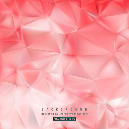 Light Red Polygon Triangle Background