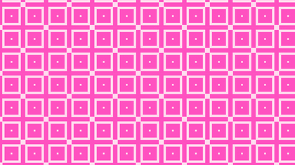 Rose Pink Geometric Square Pattern Vector Illustration