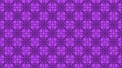 Purple Seamless Geometric Square Pattern Vector Illustration