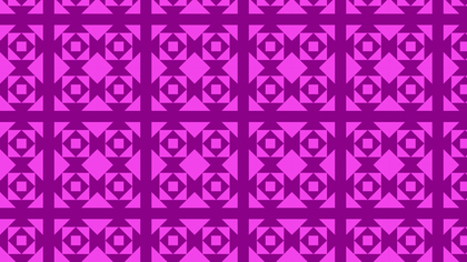 Purple Seamless Geometric Square Pattern Background Design