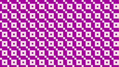 Purple Seamless Geometric Square Background Pattern Vector Illustration
