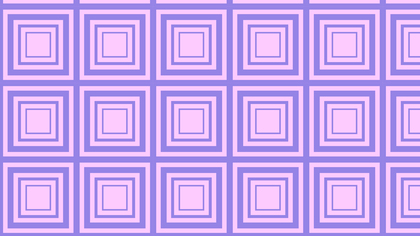 Purple Concentric Squares Background Pattern Vector