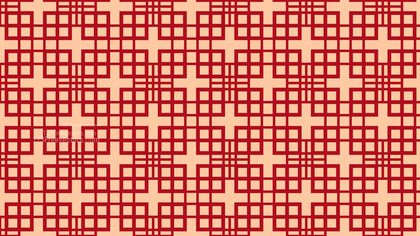 Red Geometric Square Background Pattern