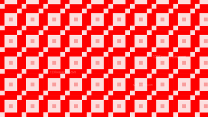 Red Geometric Square Background Pattern Vector Illustration