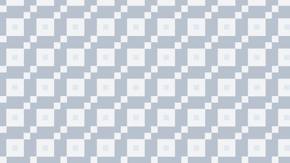 White Geometric Square Pattern
